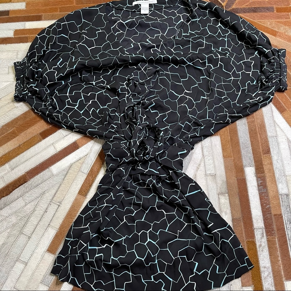 Diane Von Furstenberg Silk Edna Dress Sz 6 - Picture 2 of 5